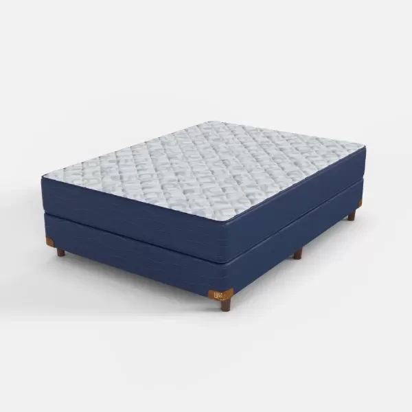 Producto - Conjunto de Espuma  Zafiro 24cm Sin Pillow - 2 Plazas