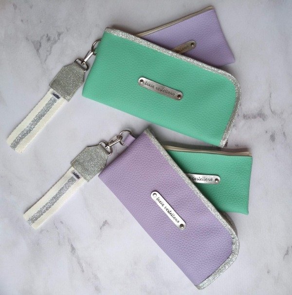 Producto - Maxibilletera con Llavero Menta