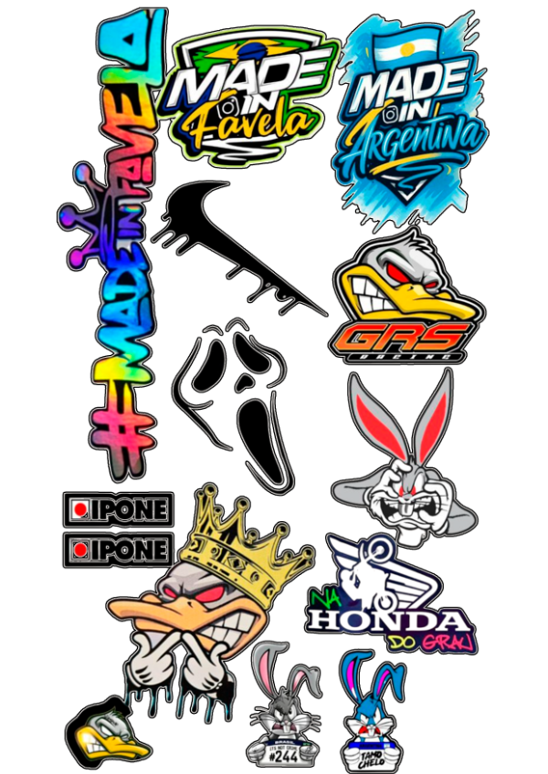 Producto - Calcos modelo 3