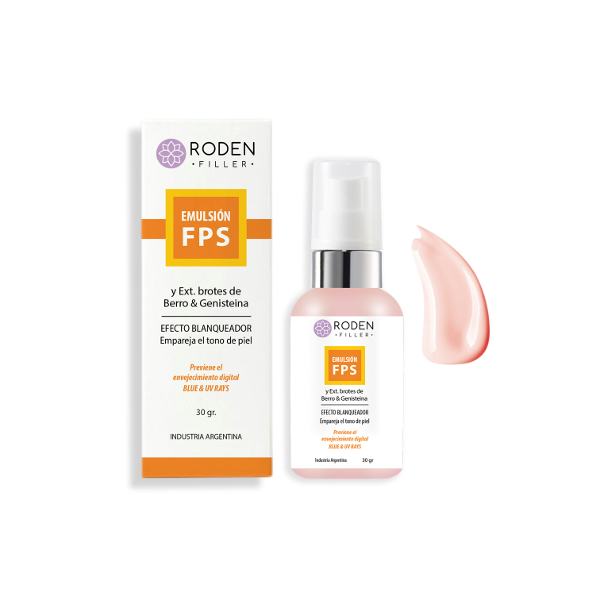 Producto - Emulsión FPS 30 con color y ext. brotes de berro y genisteina x 48 g