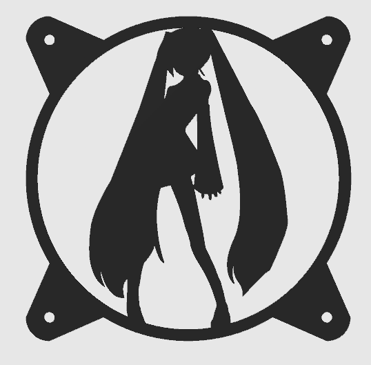 Producto - Fan Cover Vocaloid: Miku stand