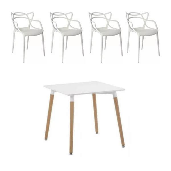 Producto - MESA EAMES + 4 SILLAS MASTER