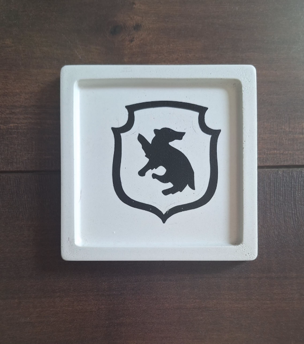 Producto - Posavasos Cuadrado Harry Potter Casa Hufflepuff