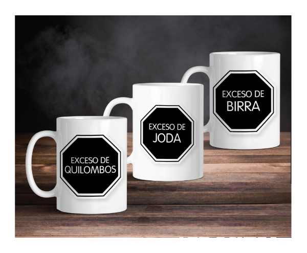 Producto - Taza Personalizada Eyiquetado Hexagonal #3