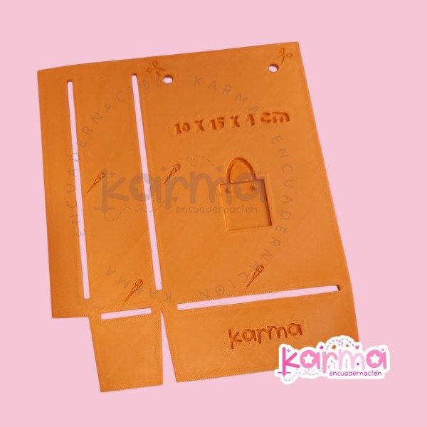 Producto - Molde para bolsita 10x15x4cm - Capsula packaging