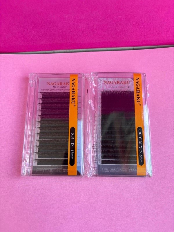 Producto - EXTENSIONES DE PESTAÑAS NAGARAKU 0.07C MIX