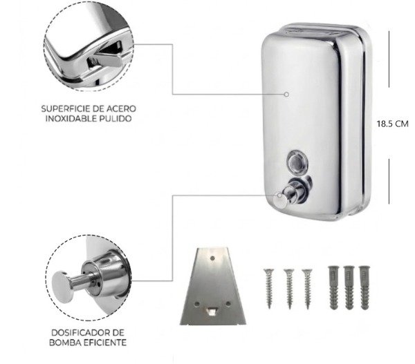 Producto - Dispenser jabon liquido 800ml
