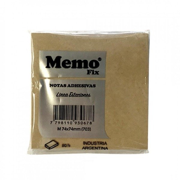 Producto - NOTA ADHESIVA MEMO FIX 74 X 74 ECO