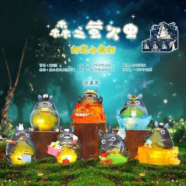 Producto - Gashapones Sorpresa Mi vecino Totoro Forest Firefly (Al Azar)