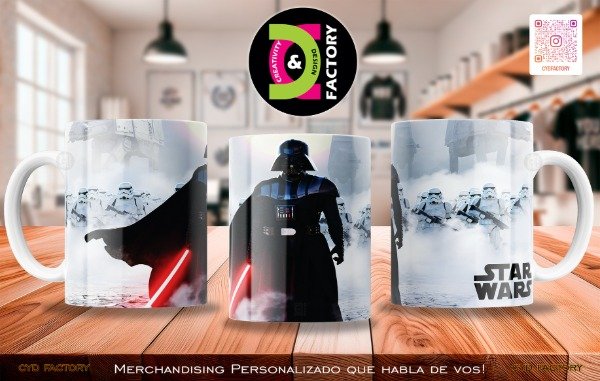 Producto - Taza Star Wars - TZ-RT-BL-11OZ-64-MV-SCIFI-STR