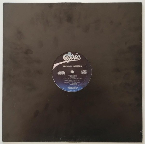 Producto - MICHAEL JACKSON Thriller Vinilo 12 Promo USA 1982 Vers LP + Instrumental