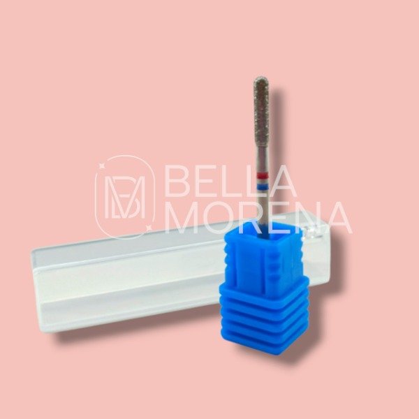 Producto - Fresa diamantada micrófono cinta roja/azul