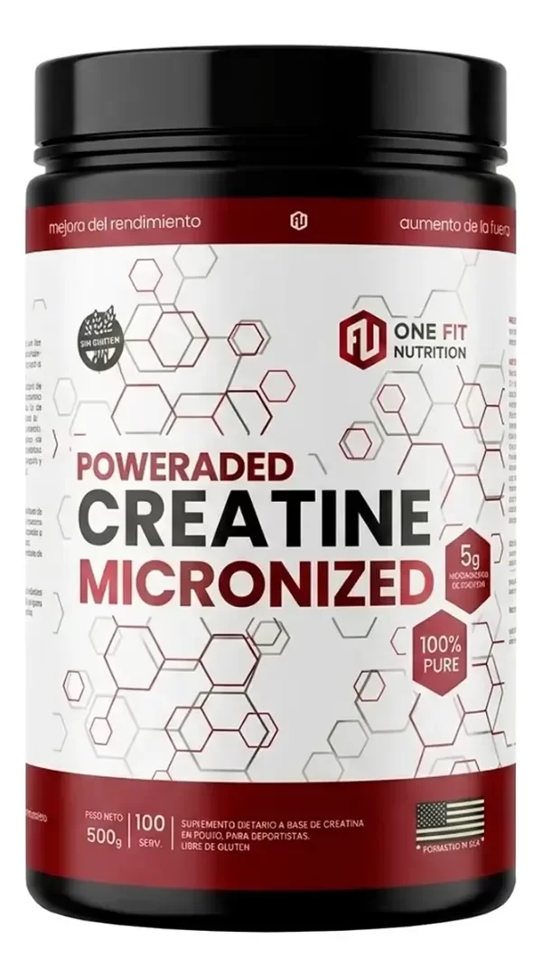 Producto - Creatina Monoh. Micronizada 500gr ONEFIT - 0