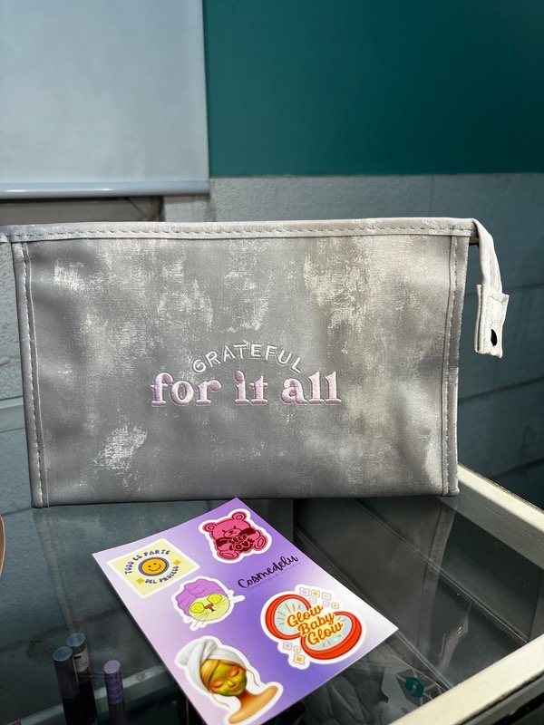 Producto - Neceser Gris Perla Mely