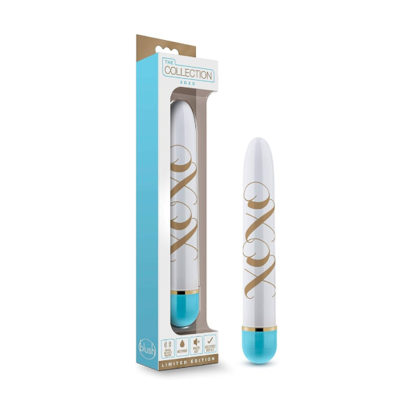 Producto - The Collection XOXO Celeste - Vibrador Slim Multivelocidad
