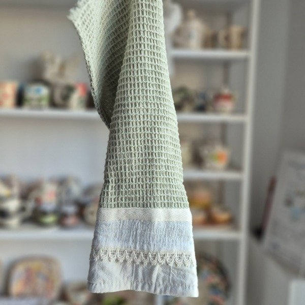 Producto - Repasador Verde Malva