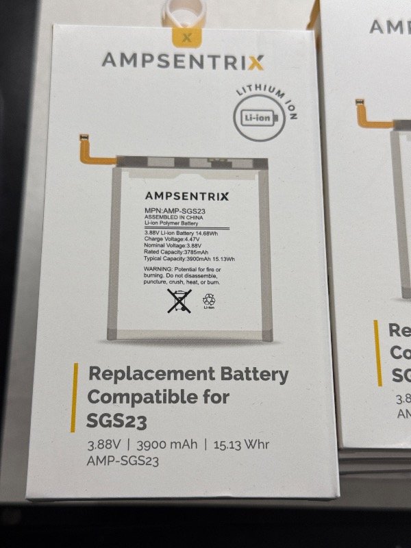 Producto - BATERIA SAMSUNG S23 S911 AMPSENTRIX