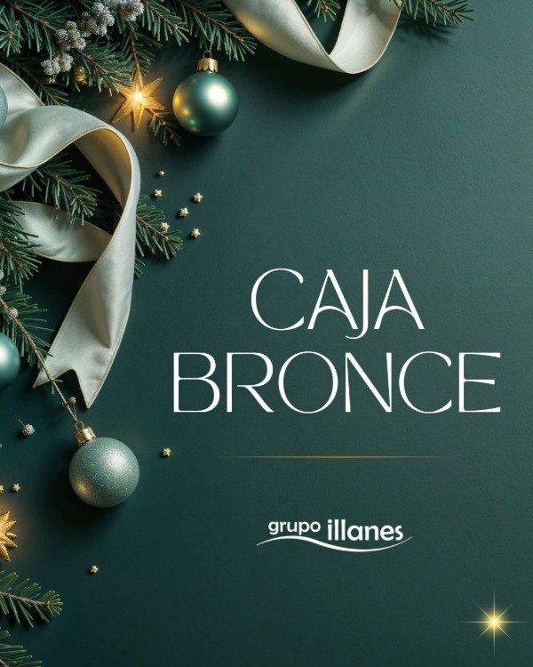 Producto - CAJA NAVIDEÑA BRONCE