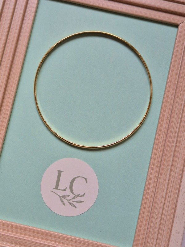 Producto - Esclava dorada 70mm 3mm