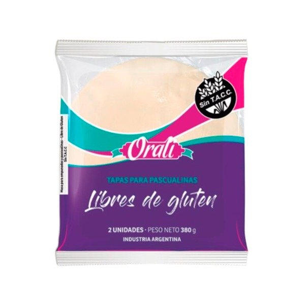 Producto - Tapas para Pascualinas x 380g ORALI