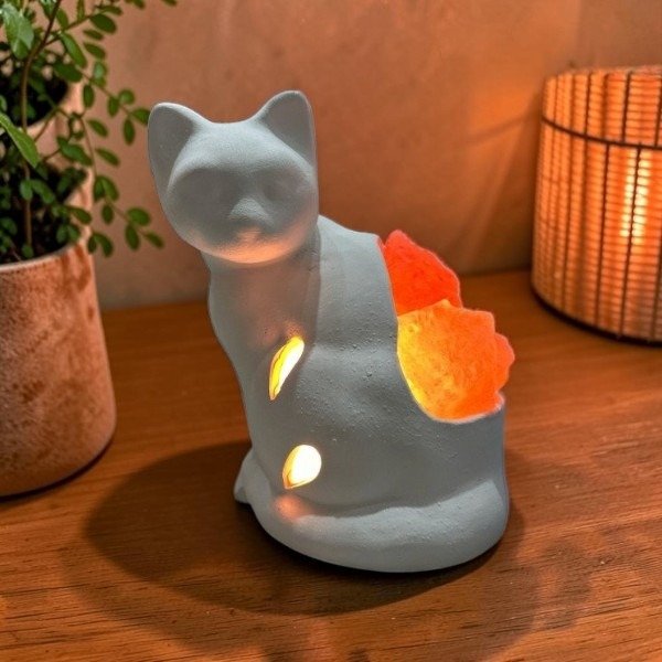 Producto - LAMPARA DE SAL "DON GATO" - Cod.0035