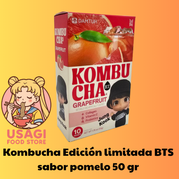 Producto - Kombucha Edición limitada BTS sabor pomelo 50 gr.