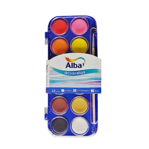 Producto - ACUARELAS ALBA x12