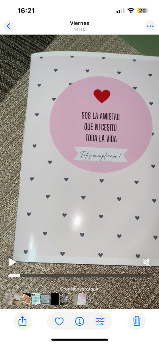 Producto - Álbum de figuritas amigas