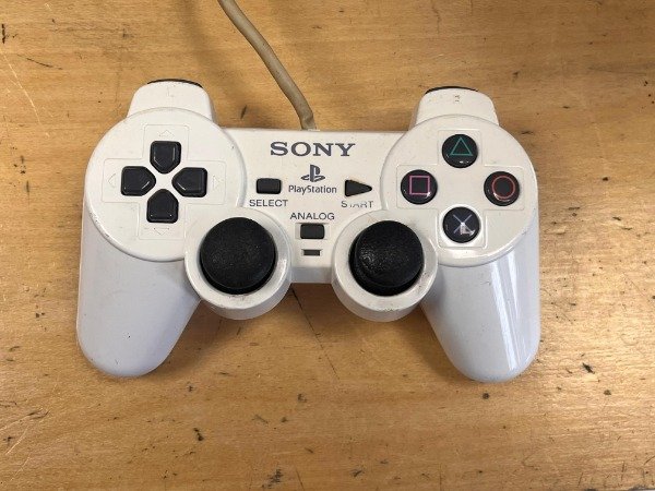 Producto - Joystick PS2 Blanco Clase A original