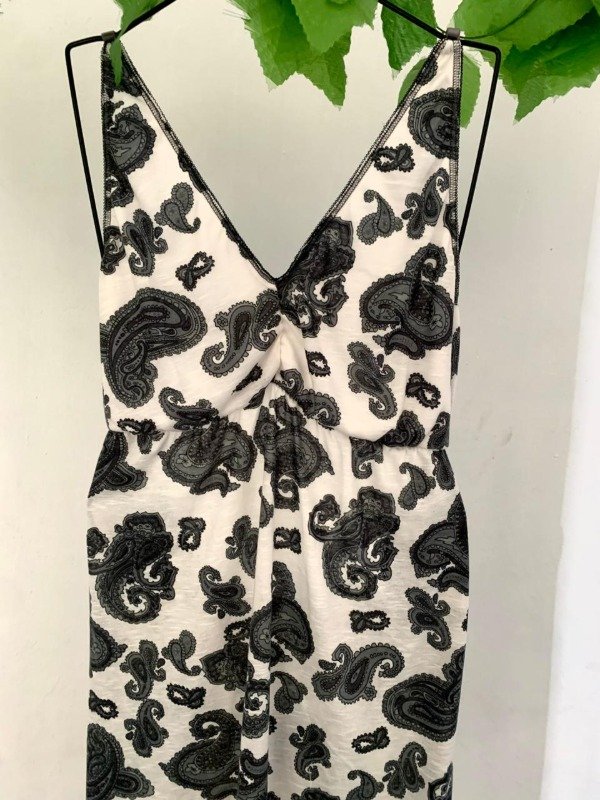 Producto - Camison Renata Estampado Gris