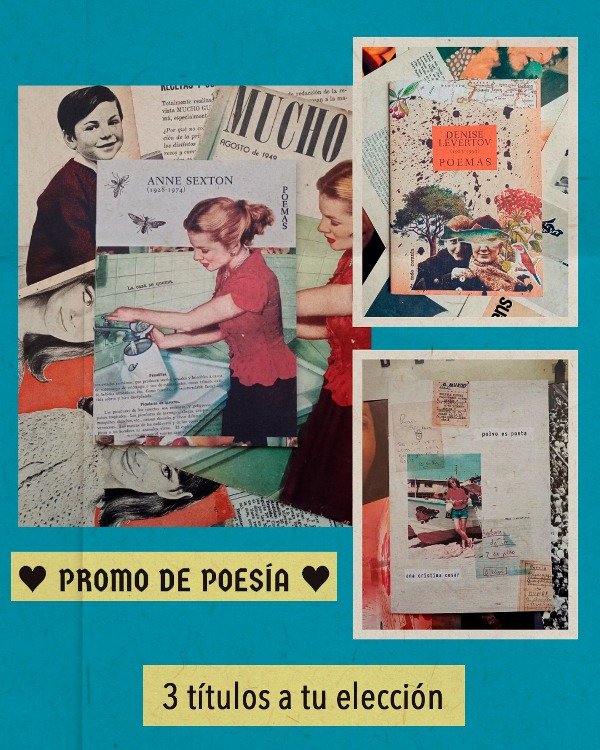 Producto - PROMO POESÍA: 3 TÍTULOS A ELECCIÓN