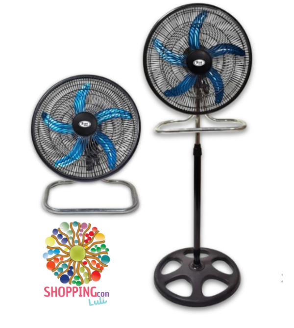 Producto - Ventilador aspas metálicas Star Trak 3 En 1