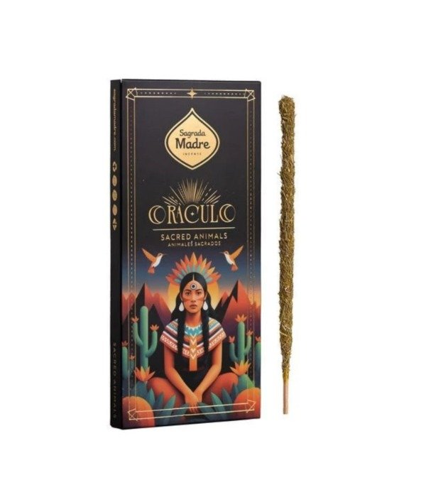 Producto - Sahumerios Oráculo Animales Sagrados Sagrada Madre - 8 Varillas + Carta