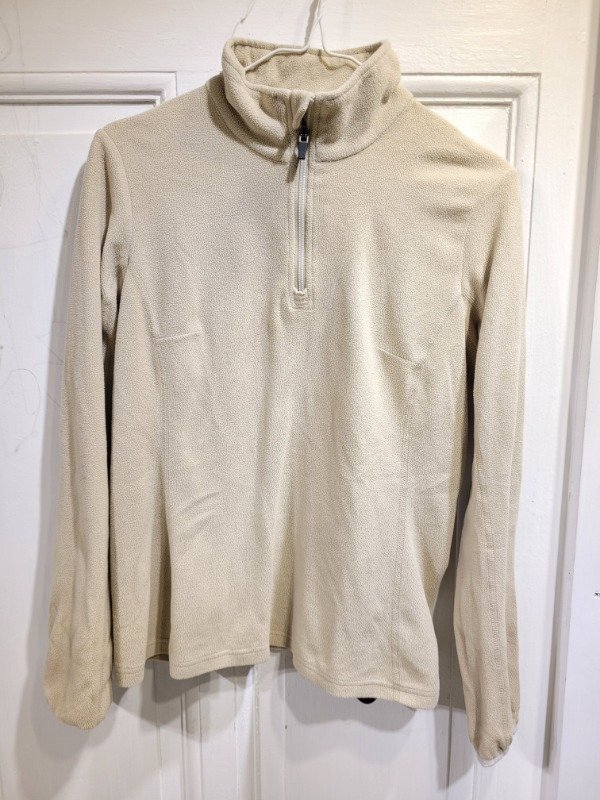 Producto - Polar NORTHLAND medio cierre beige Talle XS - PRECIO: 58X