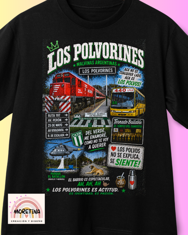 Producto - Remera de Los Polvorines