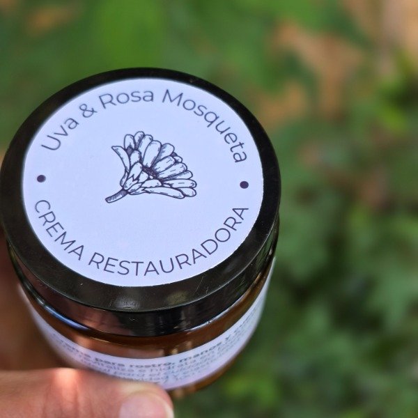 Producto - Crema Restauradora Pepitas de Uva y Rosa Mosqueta GRANDE - 1