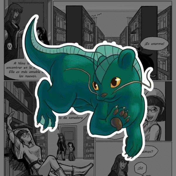 Producto - Sticker Bestia acuática
