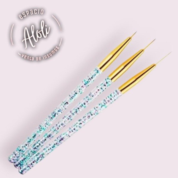 Producto - Pinceles Liner x3