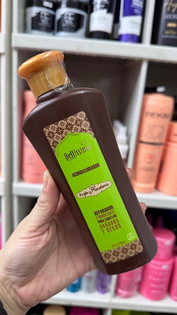 Producto - acondicionador argan y macadamia bellísima 270ml