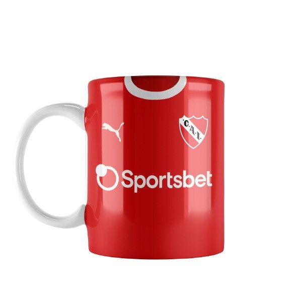 Producto - Taza Camiseta Independiente Titular 2025/26