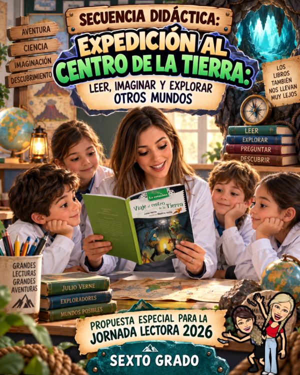 Producto - SECUENCIA DIDÁCTICA EXPEDICIÓN AL CENTRO DE LA TIERRA. SEXTO GRADO