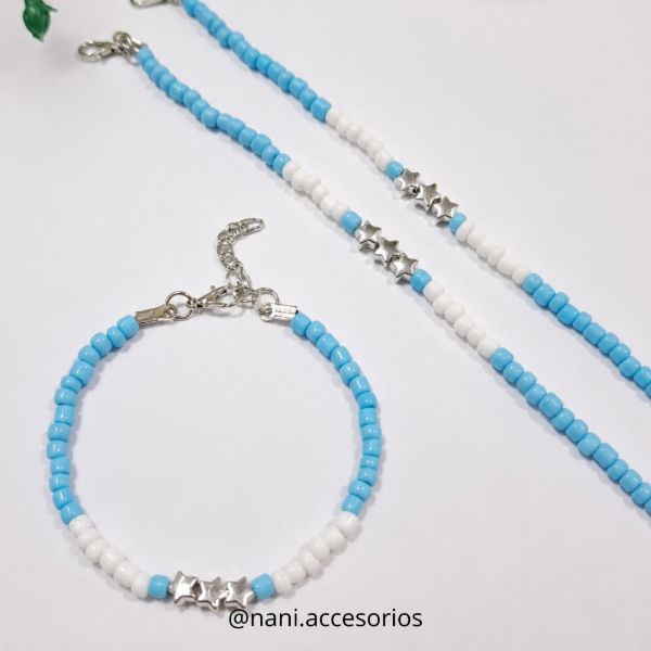 Producto - Pulsera arg 3 estrellas