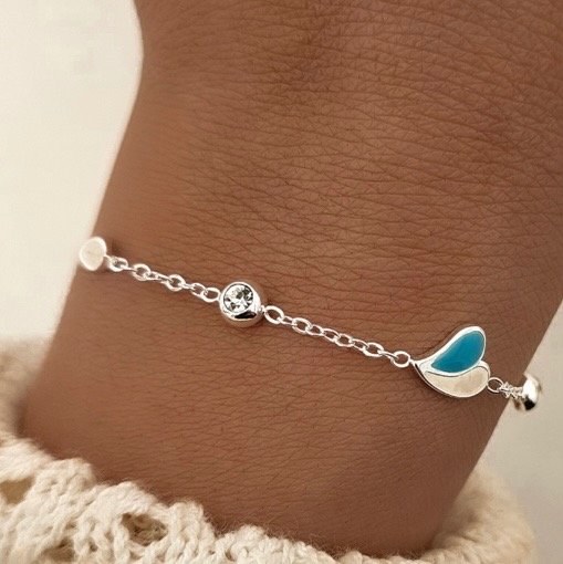 Producto - Pulsera Corazones y cristales