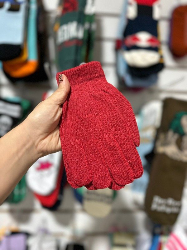 Producto - Guantes Mujer Rojo