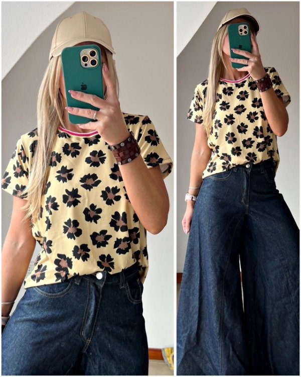 Producto - EXCLUSIVO ONLINE - Remera Ori VAINILLA GARDEN