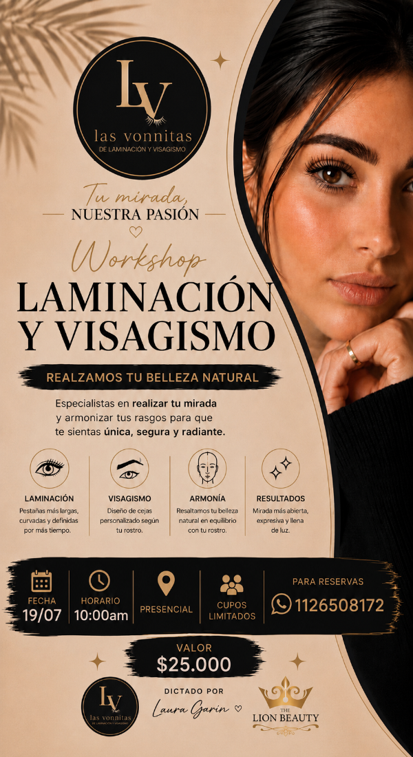 Producto - Workshop Laminación Visagismo Perfilado