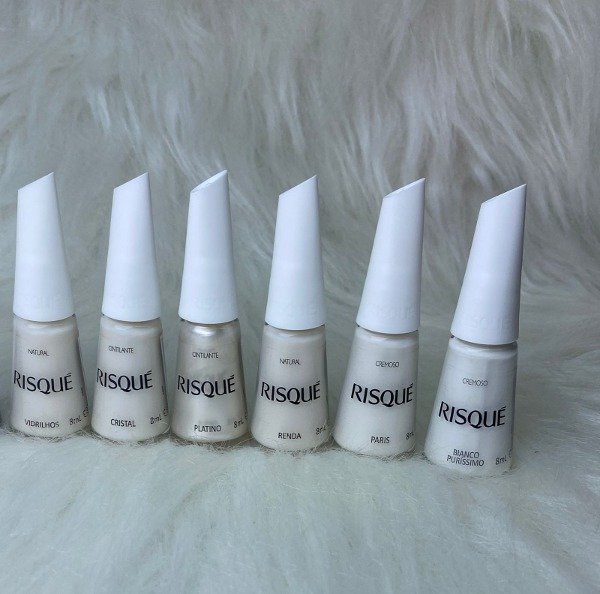 Producto - Esmaltes Risque gama de blancos