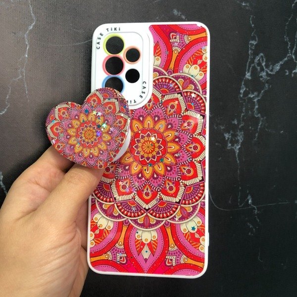 Producto - Funda Samsung A33 Mandala + Pop Corazón
