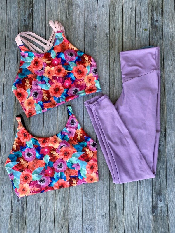 Top Love reversible colección acuarela — imagen 4