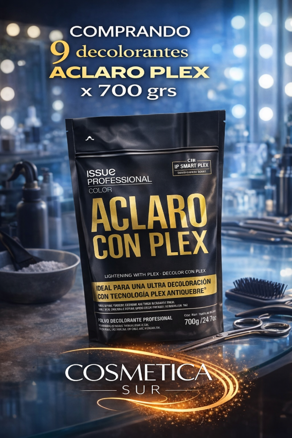 Producto - promo issue x 9 decolorantes aclaro plex x 700 grs